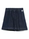 Il Gufo Pleat-detail Shorts In Blue