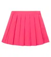 Il Gufo Pleated Skirt In Pink