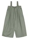 Il Gufo Pleat-detail Jumpsuit In 绿色