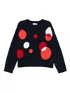 Il Gufo Polka Dot-pattern Sweater In Black