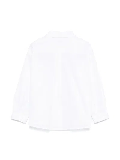 Il Gufo Kids' Poplin Shirt In White