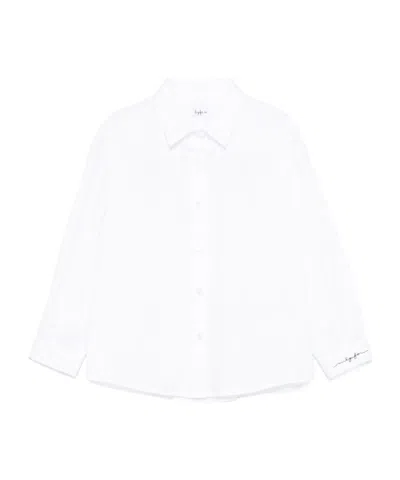 Il Gufo Poplin Shirt In White