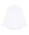 Il Gufo Poplin Shirt In White