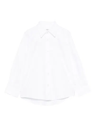 Il Gufo Kids' Poplin Shirt In White