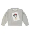 Il Gufo Printed Cotton-blend Jersey Sweatshirt In Multicoloured
