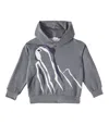 Il Gufo Printed Cotton Jersey Sweatshirt In Grau