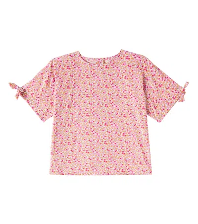 Il Gufo Kids' Printed Cotton Shirt In Multicoloured