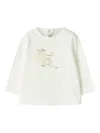 Il Gufo Printed T-shirt In White