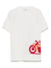 Il Gufo Kids' Printed T-shirt In White