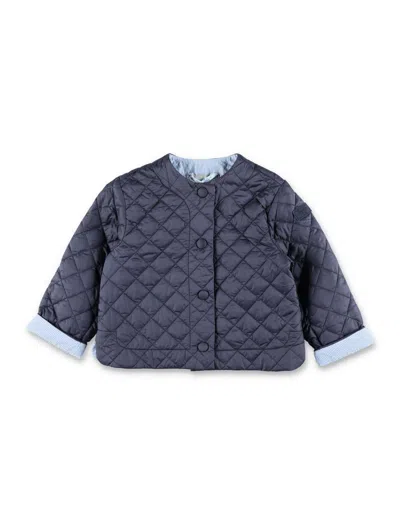 Il Gufo Kids' Quilted Jacket In Blu