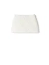 Il Gufo Quilted Skirt In White