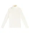 Il Gufo Ribbed-knit Sweater In White