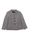 Il Gufo Rock-colored Blazer In Gray