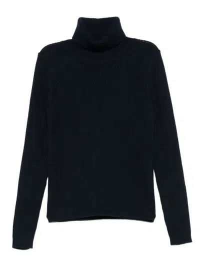 Il Gufo Kids' Roll-neck Sweater In Black