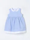 Il Gufo Romper  Kids Color Gnawed Blue In Gnawed Blue