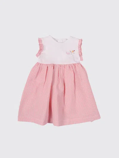 Il Gufo Babies'  ロンパース ボーイ カラー ピンク In Pink