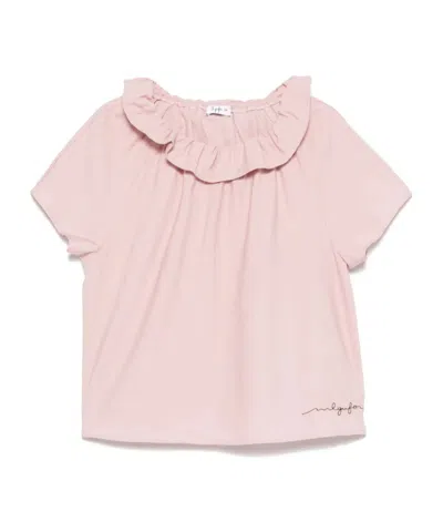 Il Gufo Ruffle-collar Blouse