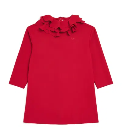 IL GUFO RUFFLED-COLLAR DRESS