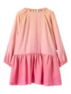 Il Gufo Ruffled Dress In Pink
