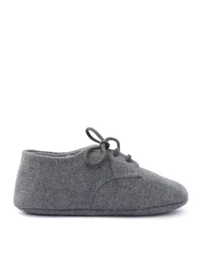 Il Gufo Kids'  Scarpine Bebe In Gray