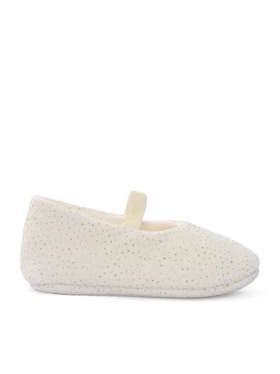 Il Gufo Kids'  Scarpine Bebe In White