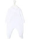 Il Gufo Seal Motif Pajamas In White