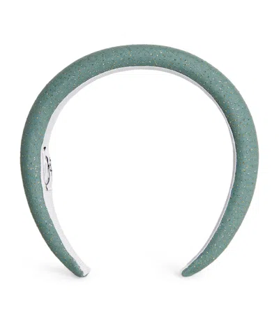 Il Gufo Kids' Sequinned Headband In Green