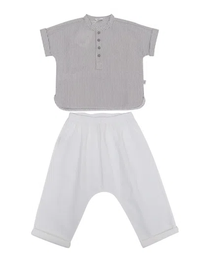 Il Gufo Kids' Set In Gray