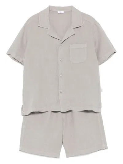 Il Gufo Kids' Set Shirt Short By