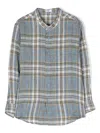 Il Gufo Linen Checked Shirt
