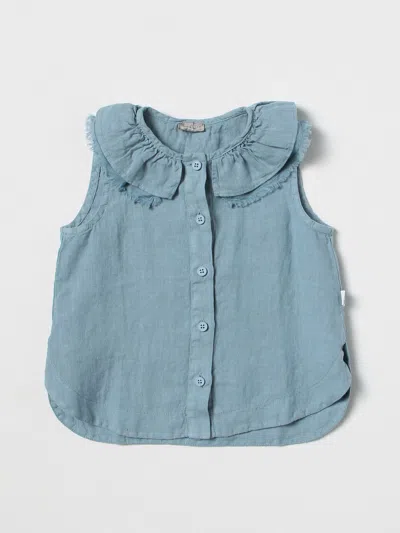 Il Gufo Shirt  Kids Color Gnawed Blue