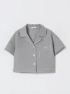 Il Gufo Shirt  Kids Color Grass Green In Grass Green