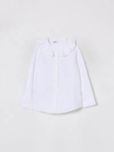 IL GUFO SHIRT IL GUFO KIDS COLOR WHITE,H52163001