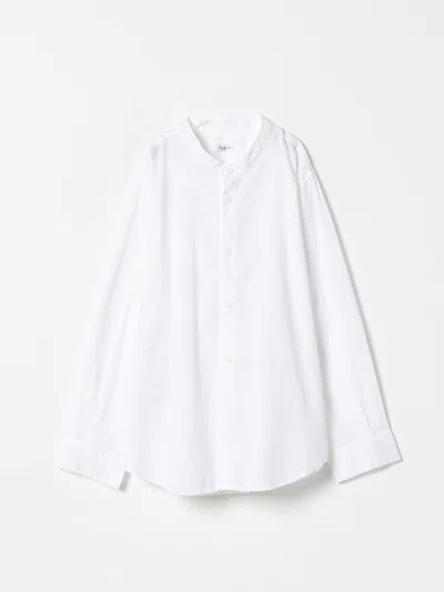 Il Gufo Kids' Hemd  Kinder Farbe Weiss