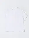 Il Gufo Hemd  Kinder Farbe Weiss In Weiss