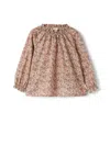 Il Gufo Floral-print Blouse In Multicolour