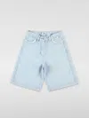 Il Gufo Denim Shorts With Belt Loops