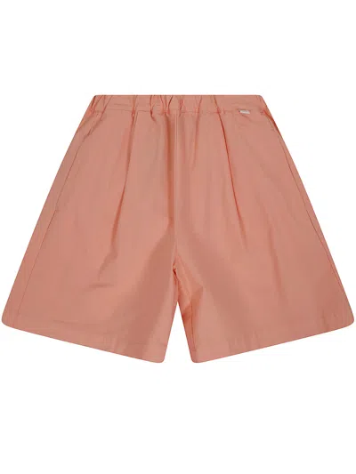 Il Gufo Kids' Elasticated Shorts In Pink