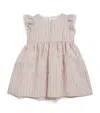 Il Gufo Short-sleeve Frilled Dress In Pink