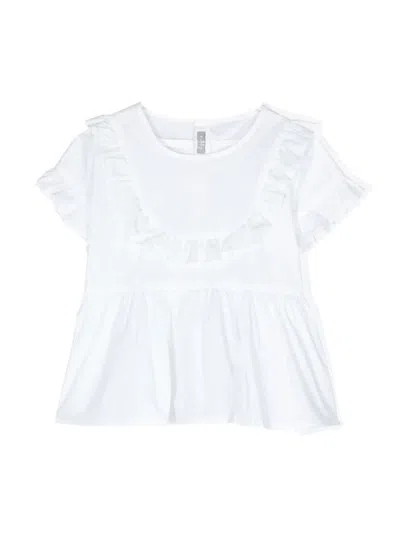 Il Gufo Short Sleeve Shirt In White