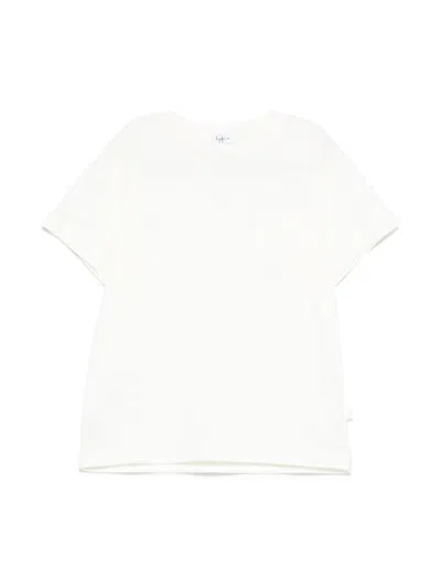 Il Gufo Kids' Short-sleeve T-shirt In White