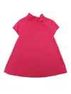 Il Gufo Short Sleeved Dress In Fuchsia