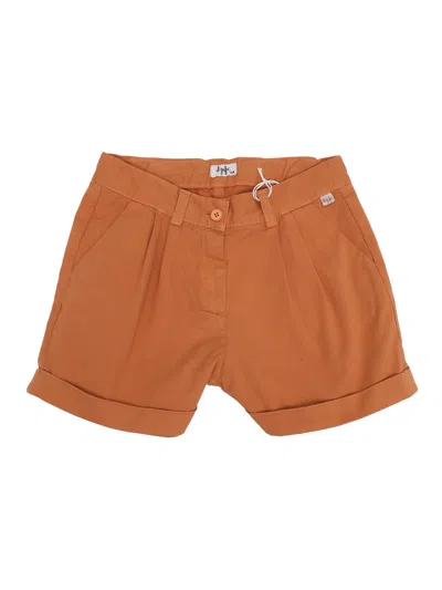 Il Gufo Kids' Shorts In Brown