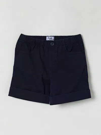 Il Gufo Babies' Pants  Kids Color Blue