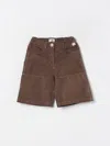 Il Gufo Shorts  Kids Color Brown In Brown
