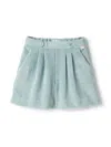 Il Gufo Corduroy Tailored Shots In Light Blue