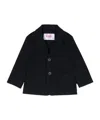 Il Gufo Single-breasted Blazer In Black