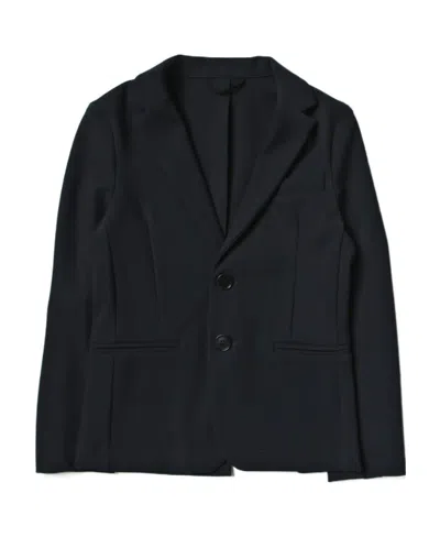 Il Gufo Single-breasted Blazer In Black
