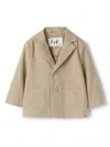 Il Gufo Single-breasted Blazer In Neutrals
