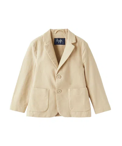 Il Gufo Single-breasted Blazer In Nude
